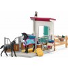 Schleich Box pro koně s klisnou a hříbětem