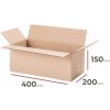 HAKY Klopová krabica 400 x 200 x 150 - 3VL Paleta