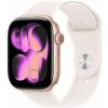 Apple Watch Series 11 GPS 42mm Rose Gold hliníkové puzdro | Light Blush Sport Band - S/M