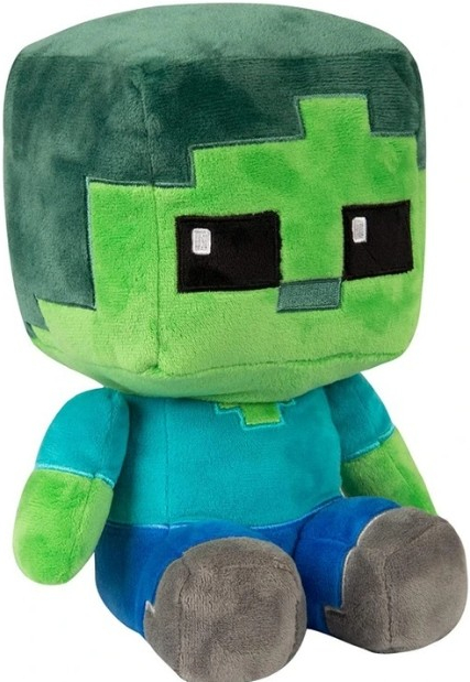 bHome Minecraft Baby zombie Steve 18 cm