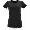 SOL´S REGENT FIT / Dámske tričko Slim Fit - deep black XL