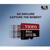 VIOFO industrial 512GB profesionální mlc UHS-3 microsd karta s 5 nasobnou vydrží