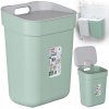 Plastový odpadkový kôš Curver 10l zelený
