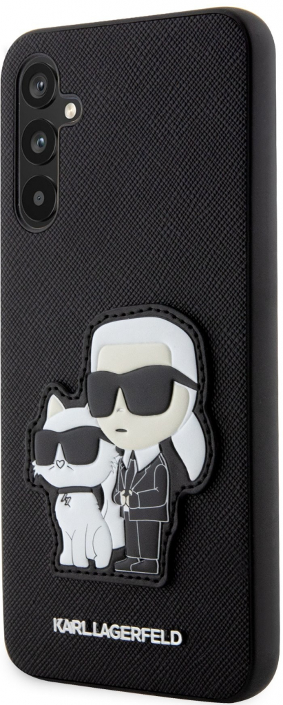 Púzdro Karl Lagerfeld PU Saffiano Karl and Choupette NFT Samsung Galaxy A54 5G - čierne