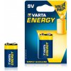 Alkalická batéria VARTA 9V ENERGY 1 ks / bl.
