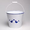 OBAL VEDRO KOV VEĽKÉ MODROTLAČ VTÁKY V:18,5/30x22CM SUPER CENA!