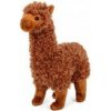 Teddies Lama Alpaka hnedá 30 cm
