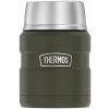 Thermos Style termoska se skládací lžící a šálkem 470 ml vojenská zelená