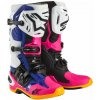 ALPINESTARS topánky TECH 10 limitovaná edícia COAST, ALPINESTARS (bílá/tmavě modrá/růžová/žlutá fluo/oranžová/černá) - 47