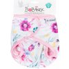 Bobánek Svrchní kalhotky suchý zip - Růžové květiny