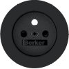Berker Centrálny diel pre zásuvku Berker R.1/R.3/R.8, čierna lesklá