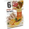 Admit Tea Lights Ginger Orange 6 ks