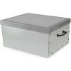 Compactor Skladacia krabica Boston 50 x 40 x 25 cm sivá