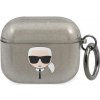 Karl Lagerfeld Apple AirPods 3 cover Glitter Karl`s Head KLA3UKHGK