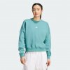 adidas dámska fitness mikina tyrkysová