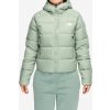 Bunda páperová dámska The North Face Hyalite Down Hoodie - slate moss