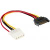 AKASA kábel redukcia power SATA na Molex / 4pin PSU Molex / 15cm (AK-CBPW03-15)