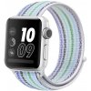 eses Nylonový remienok pre Apple Watch - Modro zelený prúžok 38mm, 40mm, 41mm