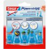Háčik lepiaci, dekoračný, trojhran, priehľadný, Powerstrips, TESA