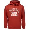 Pánska mikina Russell Athletic, JOHNY Oranžová,Biela XXL