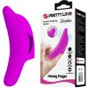 Pretty Love Delphini Finger Vibrator Purple