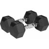 Rebel Pevné liatinové činky 2 x 9 kg