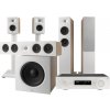 JBL kompletní 5.1 set AV zesilovače a reproduktorů pro domácí kino, bílý (hasma510s260fsubb)