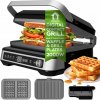 ELEKTRICKÝ GRIL & VAFKOVAČ 2000W 230°C SKLADACÍ SENDVIČOVAČ TOSTER PANINI