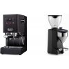 Gaggia New Classic E24 BC, black + Rocket Espresso FAUSTO 2.1, black