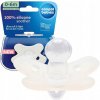 Canpol babies 100% Silicone Soother Symmetrical cumlík white 1 ks