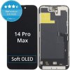 Displej Soft OLED pre iPhone 14 Pro Max - Dotykové sklo + Rám, DIAGNOSTIC