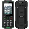 EVOLVEO StrongPhone X5, vodotěsný odolný Dual SIM telefon, černo-zelená SGP-X5-GR