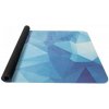 YATE Yoga mat 1 mm modrá krystal - přírodní guma
