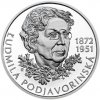 Strieborná slov. minca 10 EUR 2022 - Ľudmila Podjavorinská - 150. výročie narodenie stand 18 g