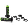 X-GRIP MANETKI (GRIPY) BRAAAAP GRIPS LOCK-ON-GRIP (Z ADAPTERAMI ROLGAZU) GREEN OPEN END (Z OTWOREM) FARBAZIELONY