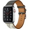 AppleKing remienok z PU kože s kovovou prackou pre Apple Watch Ultra 49mm / 46mm / 45mm / 44mm / 42mm - hnedý - možnosť vrátiť tovar ZADARMO do 30tich dní