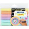 Zvýrazňovač CENTROPEN 8542 FLEXI PASTEL - sada 6 ks