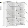 Autronic ABO-E1033 WT Botník, plast, biela, ABO-E1033 WT