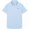 Tricouri polo bărbați Lacoste Tennis x Novak Djokovic On Court - pastel blue - Modrý (L)