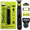 HOLIACI STROJČEK PHILIPS ONEBLADE PRO 360 QP6542/15 NA TVÁR A TELO, PUZDRO