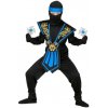 Kostým Modrý Ninja s doplnkami - veľkosť 128