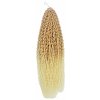 Africké Vlasy Brazilian Braids kučeravé blond-svetlý blond ombré T27/613 70cm