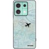 Picasee silikónový čierny obal pre Xiaomi Redmi Note 13 5G - FLIGHT PATH