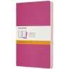 Sešity Moleskine Cahier 3 ks čisté růžové L (Moleskine)
