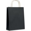 Malá darčeková taška, čierna