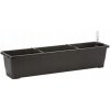 Plastia Samozavlažovací truhlík Bergamot 80 x 20 x 17 cm antracit