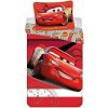 Jerry Fabrics · Bavlnené posteľné obliečky Autá / Cars - motív legenda Blesk McQueen - 100% bavlna - 70x90 cm + 140x200 cm