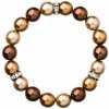 Náramok Swarovski Elements 33061.3 brown