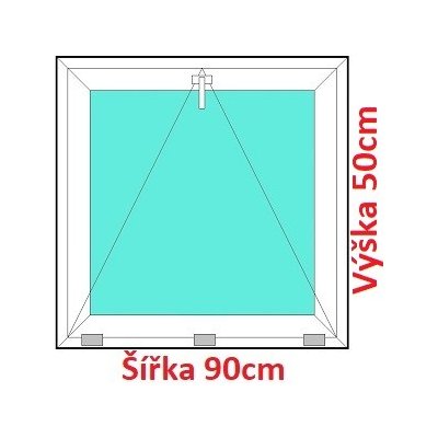 Soft Plastové okno 90x50 cm, sklopné od 133,57 € - Heureka.sk