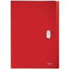 Aktovka prihr.Leitz RECYCLE-A4,eko.,5 prihr.,červ.